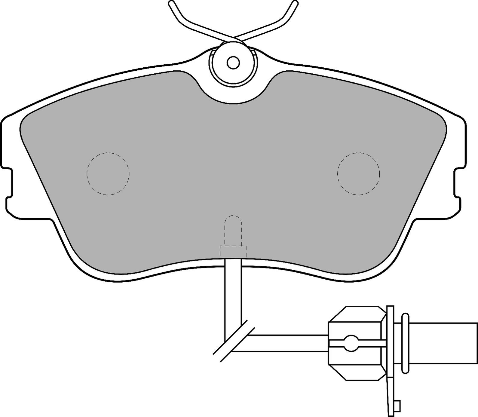 DISK BALATA ON FISLI