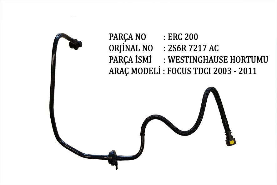 WESTINGHOUSE HORTUMU FOCUS C.MAX 1.6TDCI 03>11