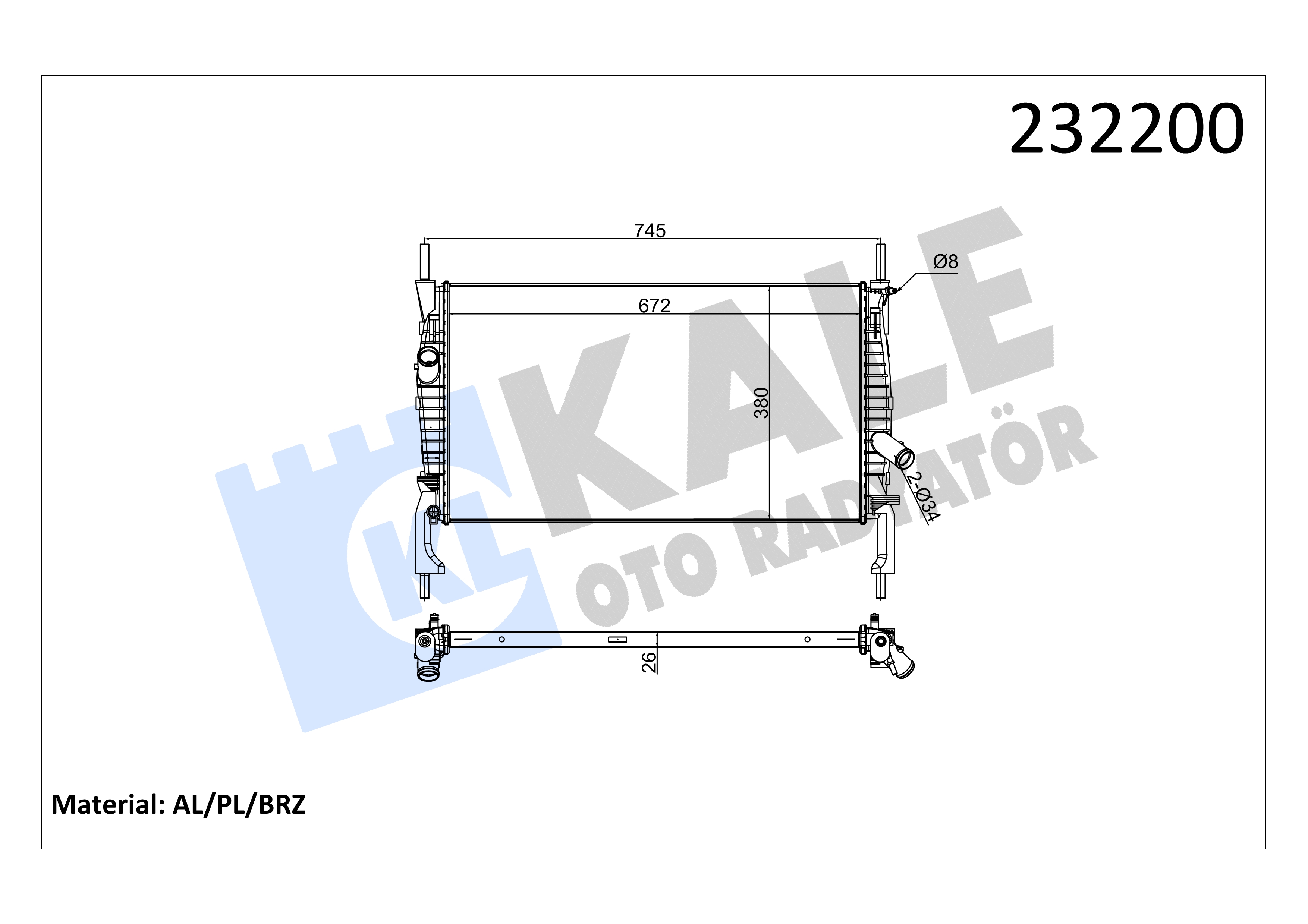 RADYATOR BRAKET TAKIM FOCUS BM 98>04