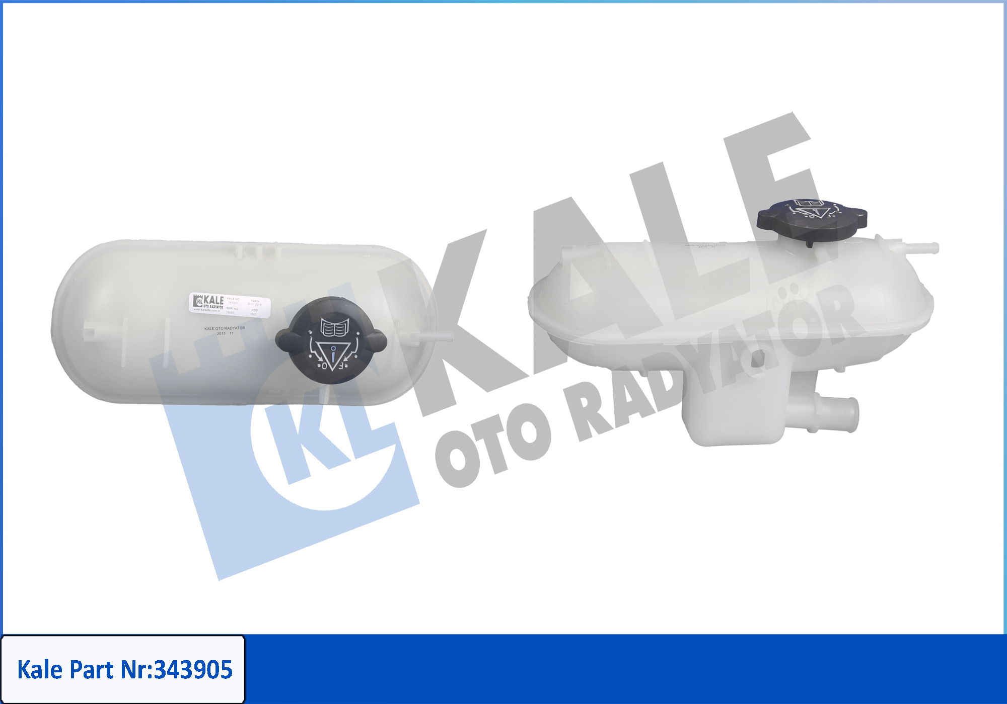 RADYATOR YEDEK SU DEPOSU PARTNER-BERLINGO E.M