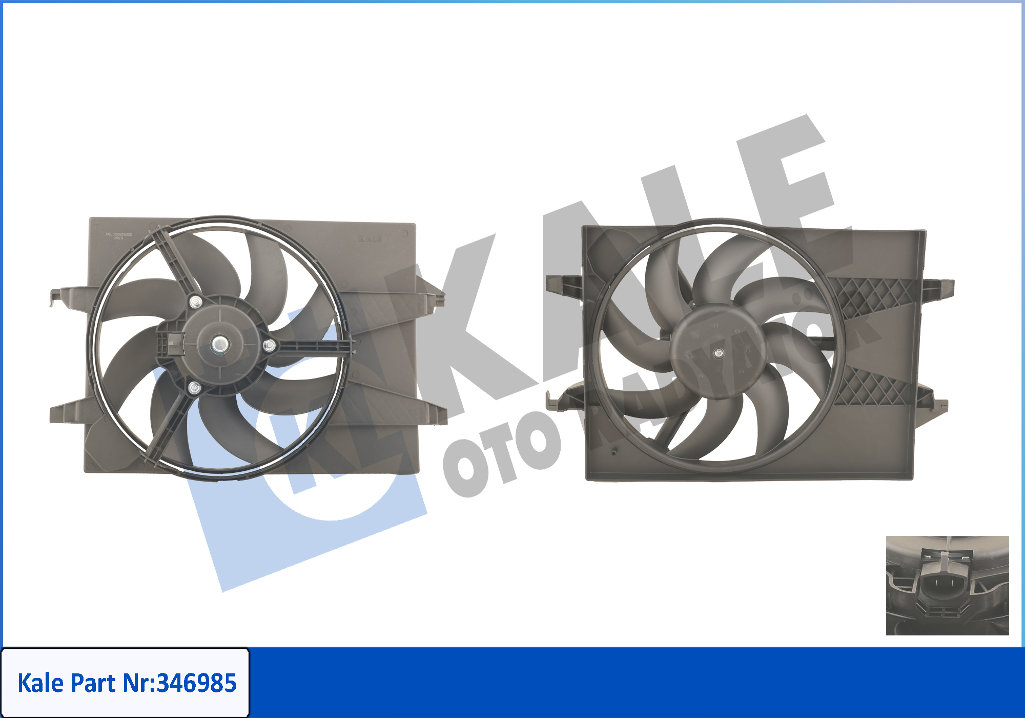 FAN MOTORU KOMPLE (SAĞ+SOL+DAVLUMBAZ) (OEM)