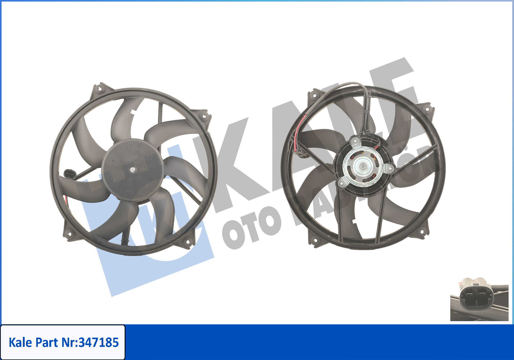 FAN MOTOR PARVANELI KLIMALI P.206 1.4I-1.6I