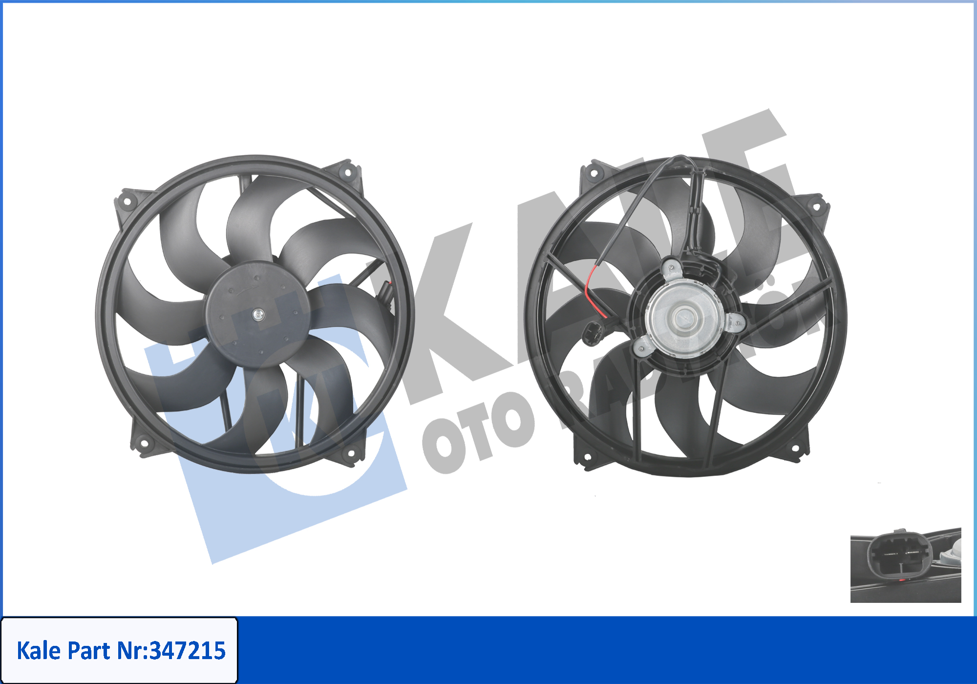 FAN MOTOR PARVANELI KLIMALI P.206 1.4I-1.6I