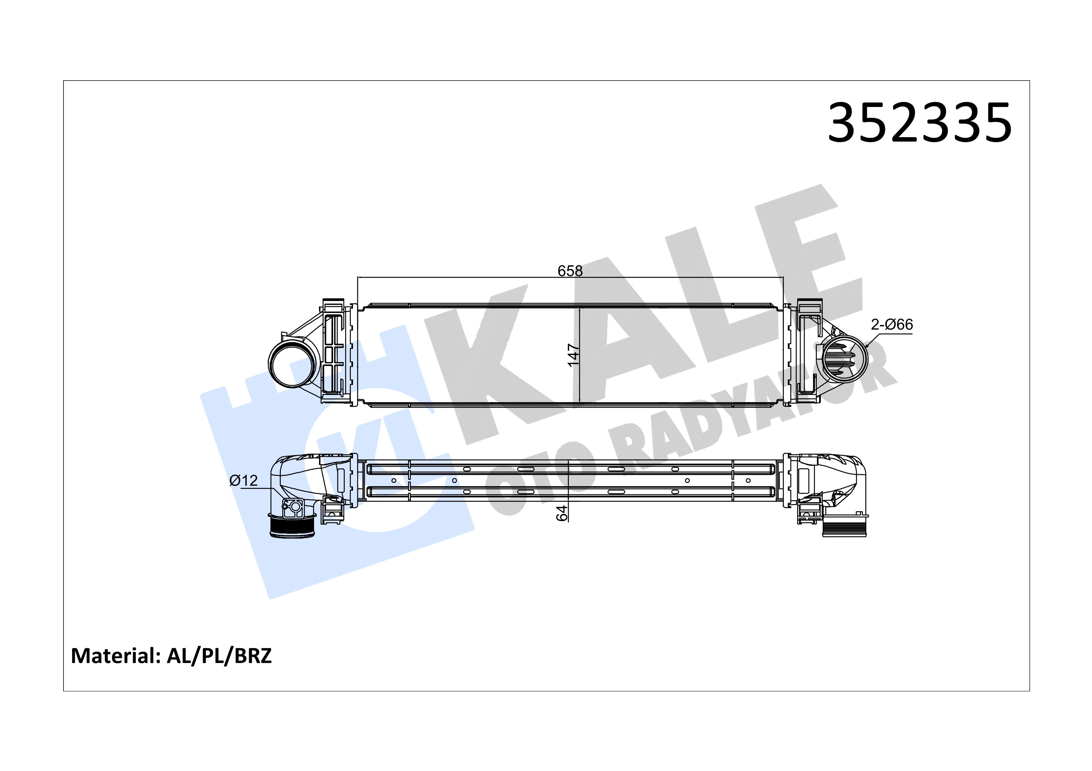 INTERCOOLER ARA SOGUTUCU MONDEO S-MAX 2.0 ECOBOOST
