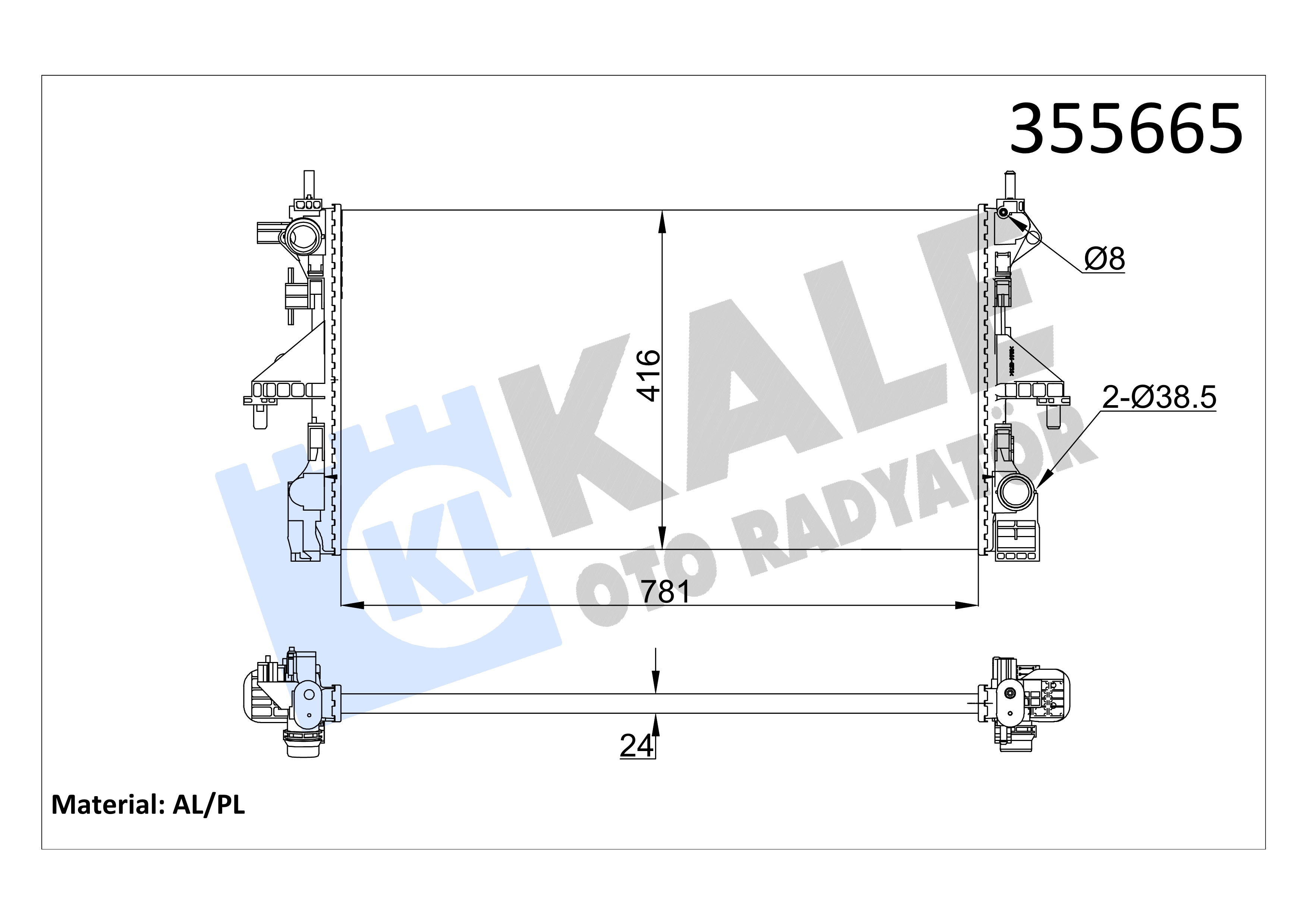SU RADYATOR BOXER JUMPER DUCATO III