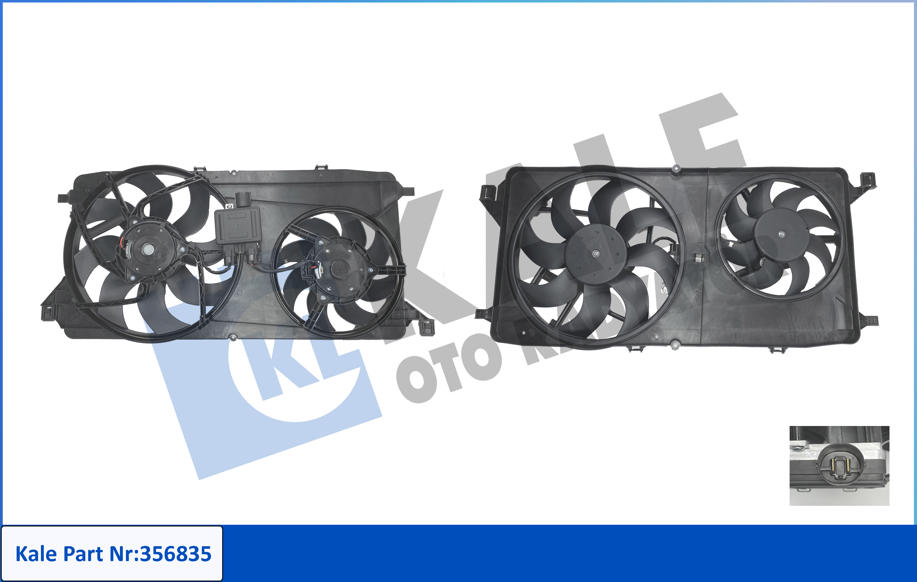 FAN MOTORU CIFTLI TRANSIT V.347/V.348 2.2 06>14