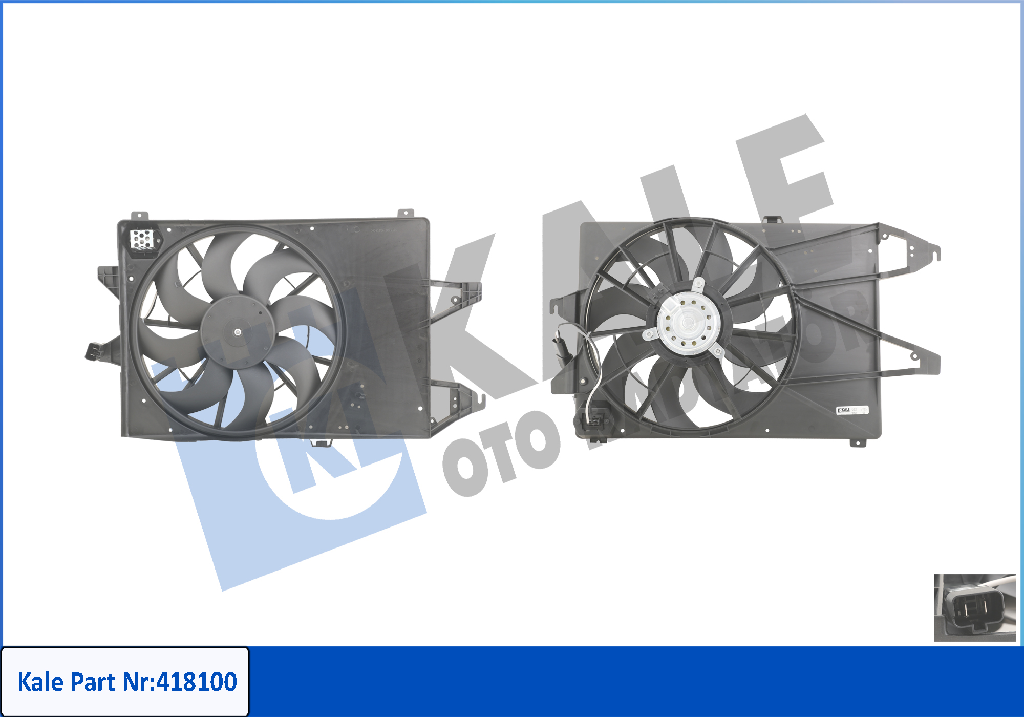 FAN MOTORU TEKLI MONDEO BENZINLI 2.0 00>03