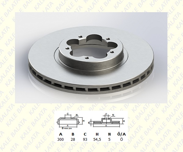 FREN DISK ON HAVALI (300mm)