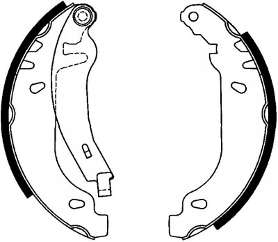 PABUCLU BALATA ARKA (180X42mm)