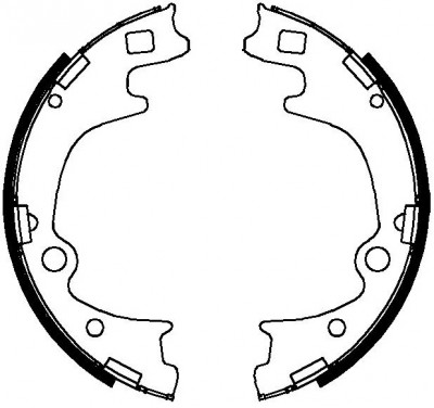 PABUCLU BALATA ARKA (219,4X60mm)
