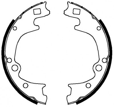 PABUCLU BALATA ARKA (220X56,5mm)