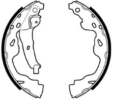 PABUCLU BALATA ARKA (200X32mm) 