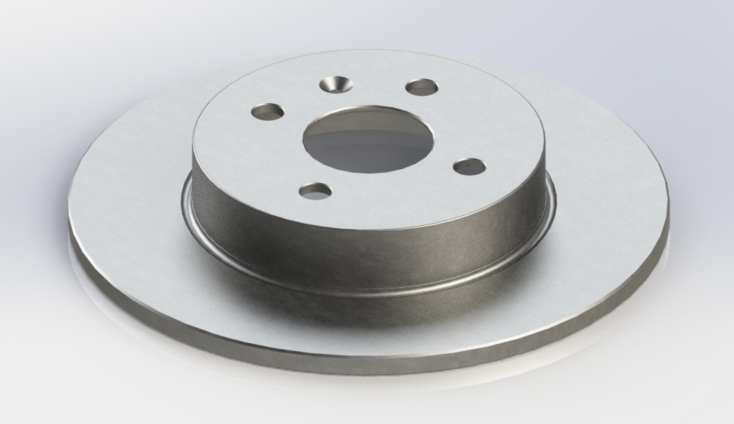 FREN DISK ARKA DUZ (264mm)