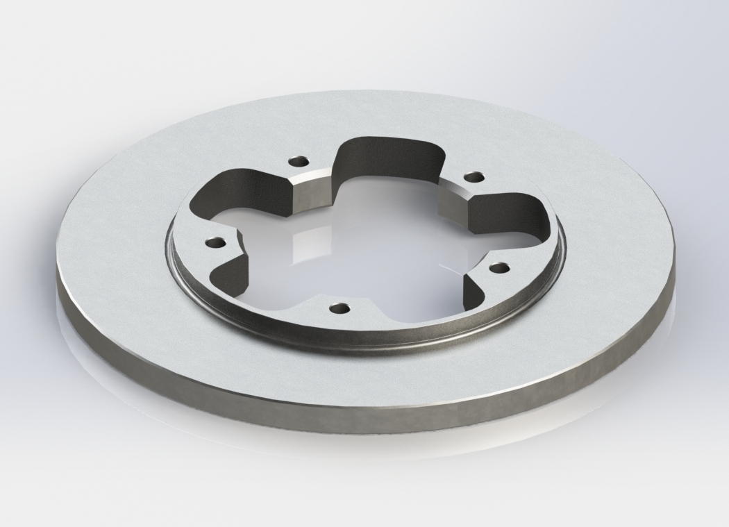 FREN DISK ARKA DUZ (308mm) ABSSIZ TEK TEKER
