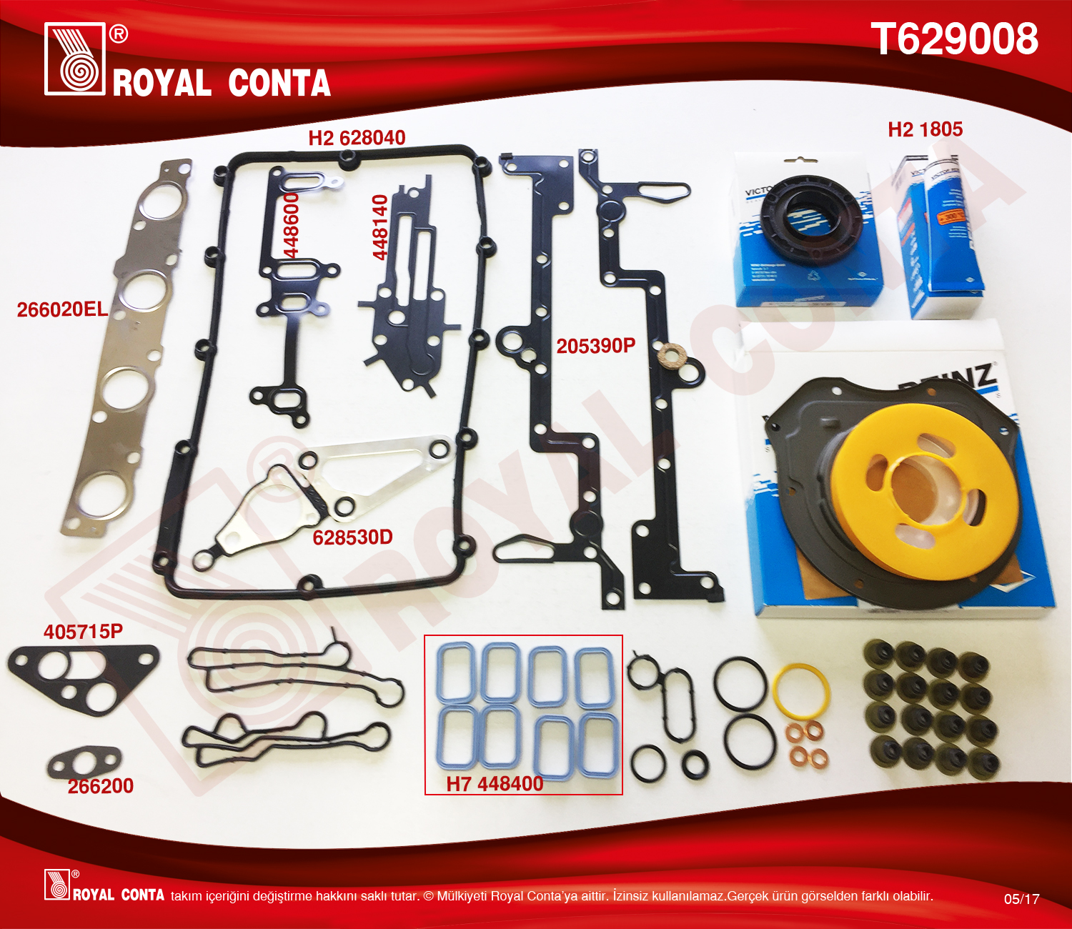 TAKIM CONTA A.CEKER TRANSIT V.347 EURO5 2.2 12>