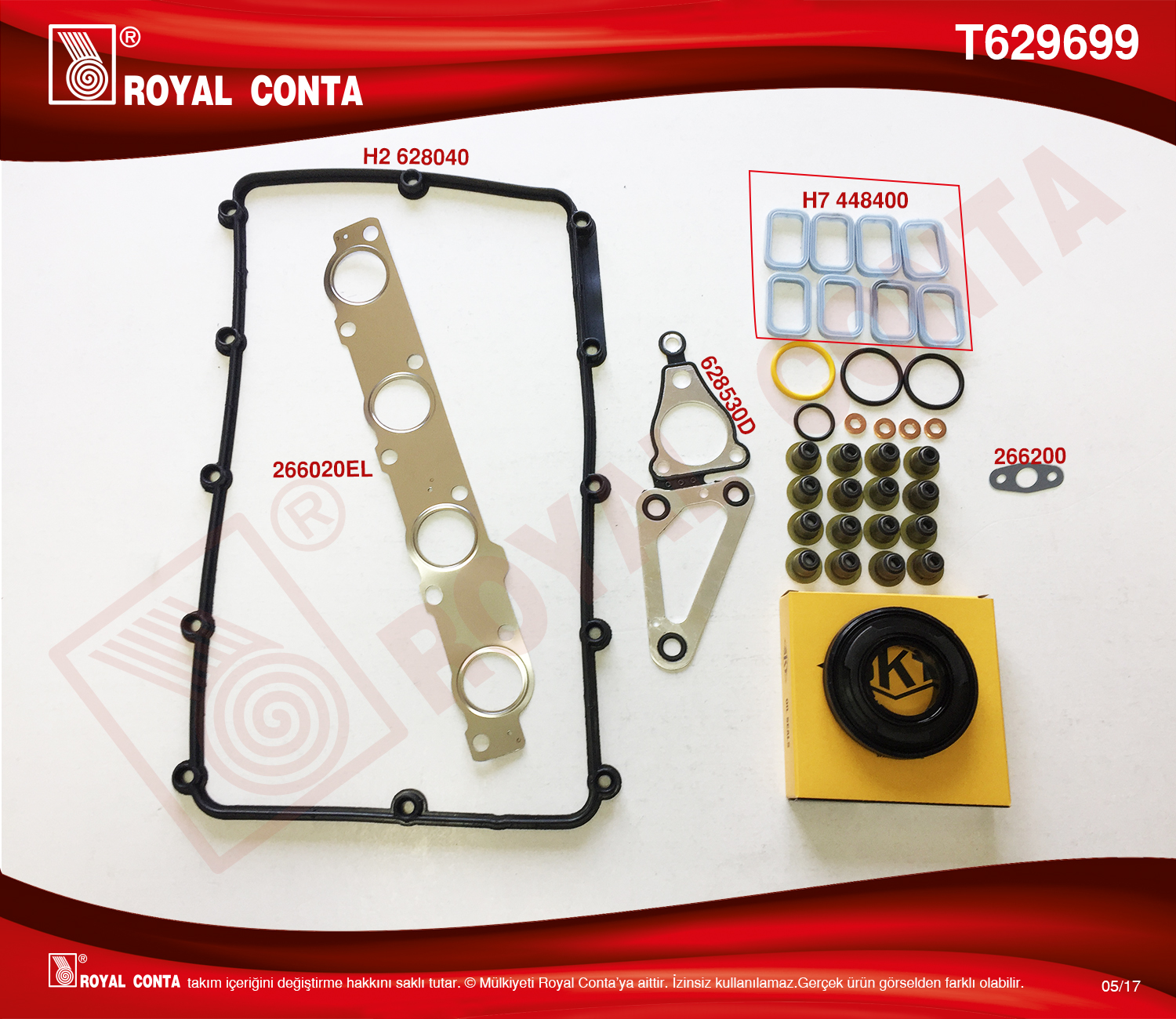 UST TAKIM CONTA A.CEKER TRANSIT V.347 EURO5 2.2 12