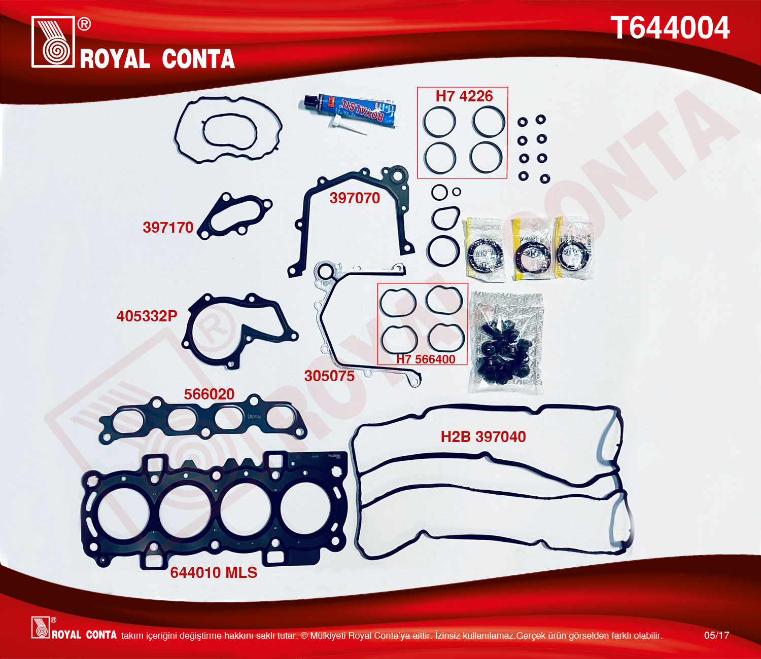 TAKIM CONTA SKT/REINZ KECELI FIESTA 1.25 08>