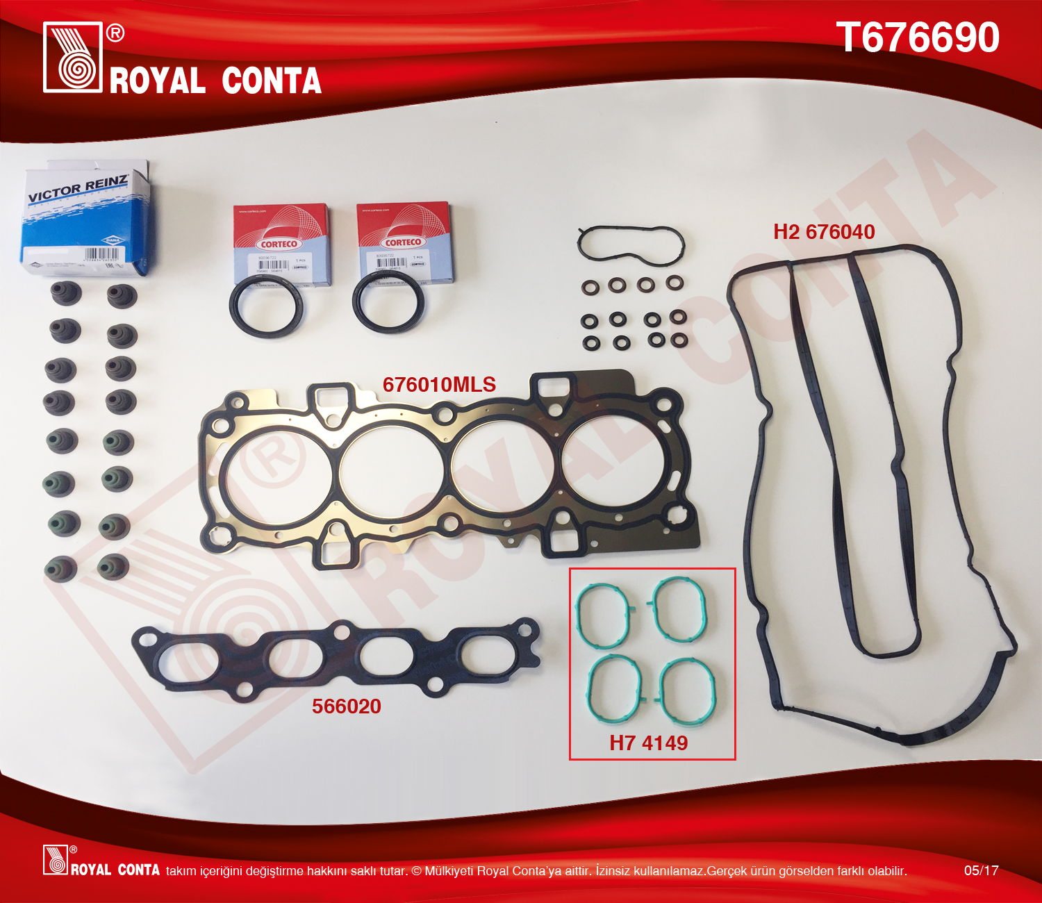 UST TAKIM CONTA (03-35145-02) D2876 AVMAN TGA 