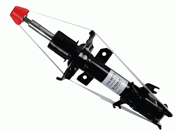 ON AMORTISOR SAG FIESTA COURIER V.460 12>