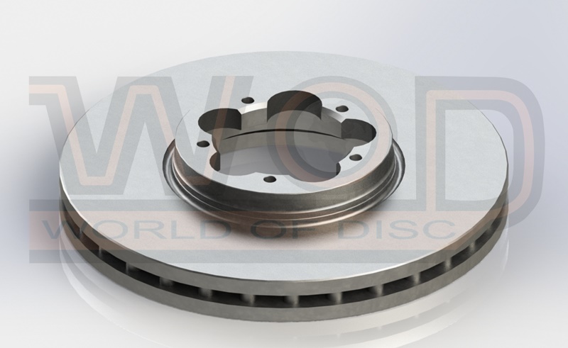 FREN DISK ON HAVALI (308mm) TEK TEKER