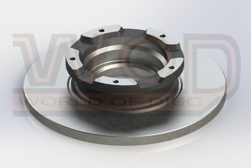 FREN DISK ARKA DUZ (308mm) ABS LI TEK TEKER