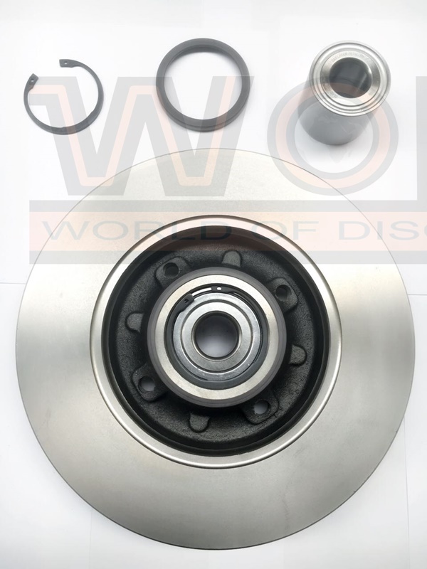 FREN DISK ARKA RULMANLI DUZ (249mm)