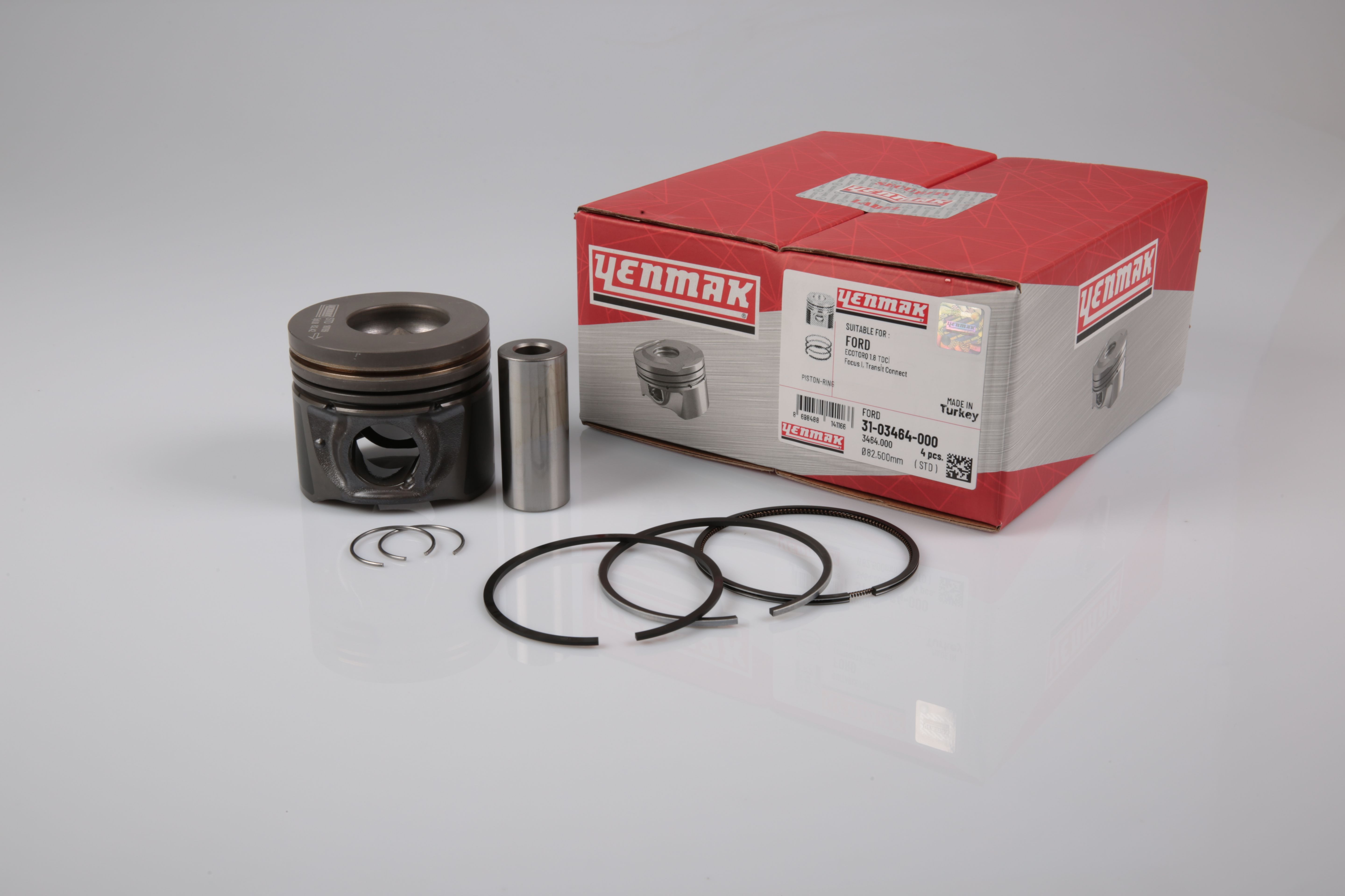 PISTON SEGMAN 050 82.50  CONNECT 1.8 TDCI 90PS 02>