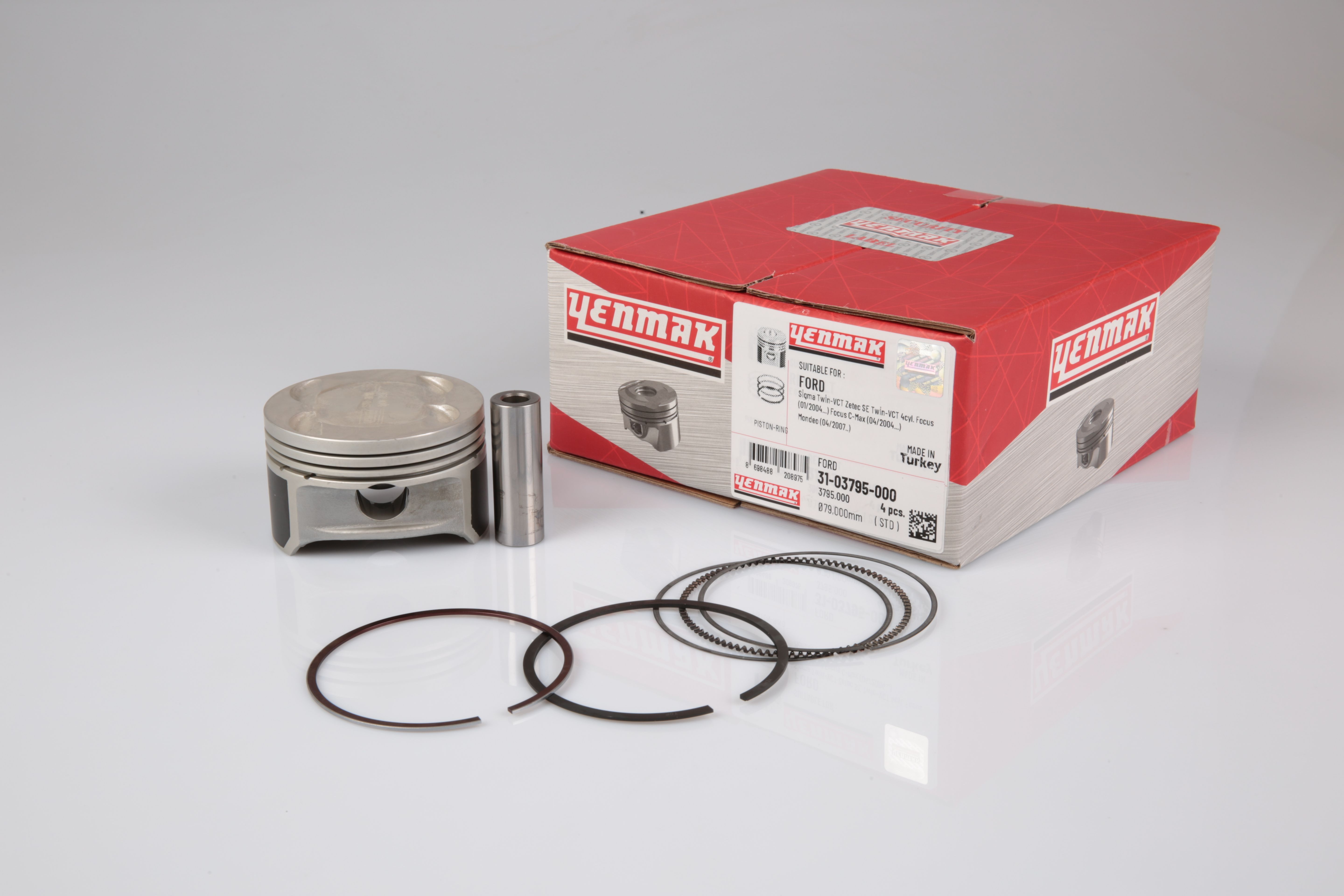 PISTON SEGMAN FOCUS MONDEO 1.6 ZETEC-S 04>