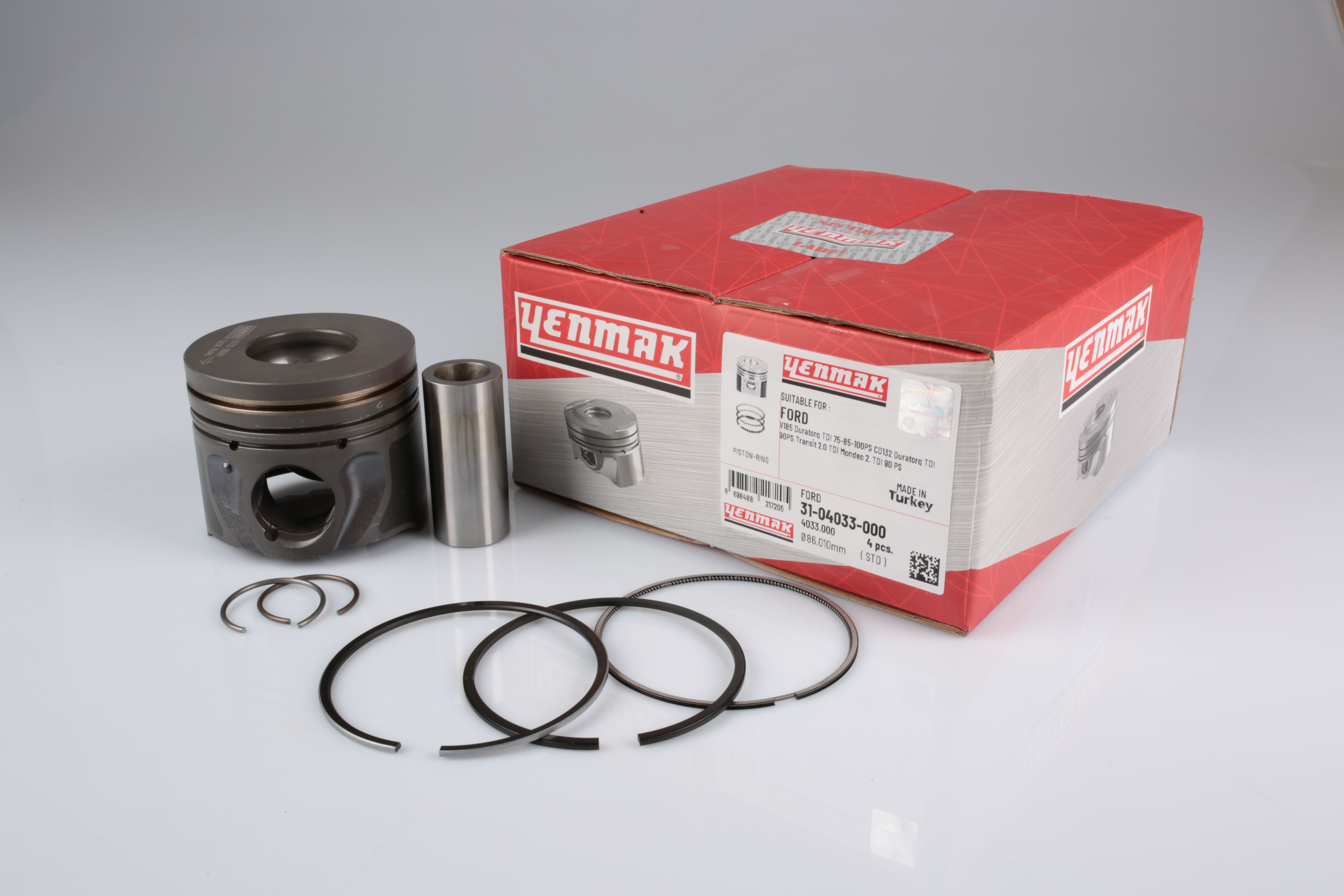 PISTON SEGMAN 86,01 TRANSIT V.184 2.0TDCI 90PS 01>