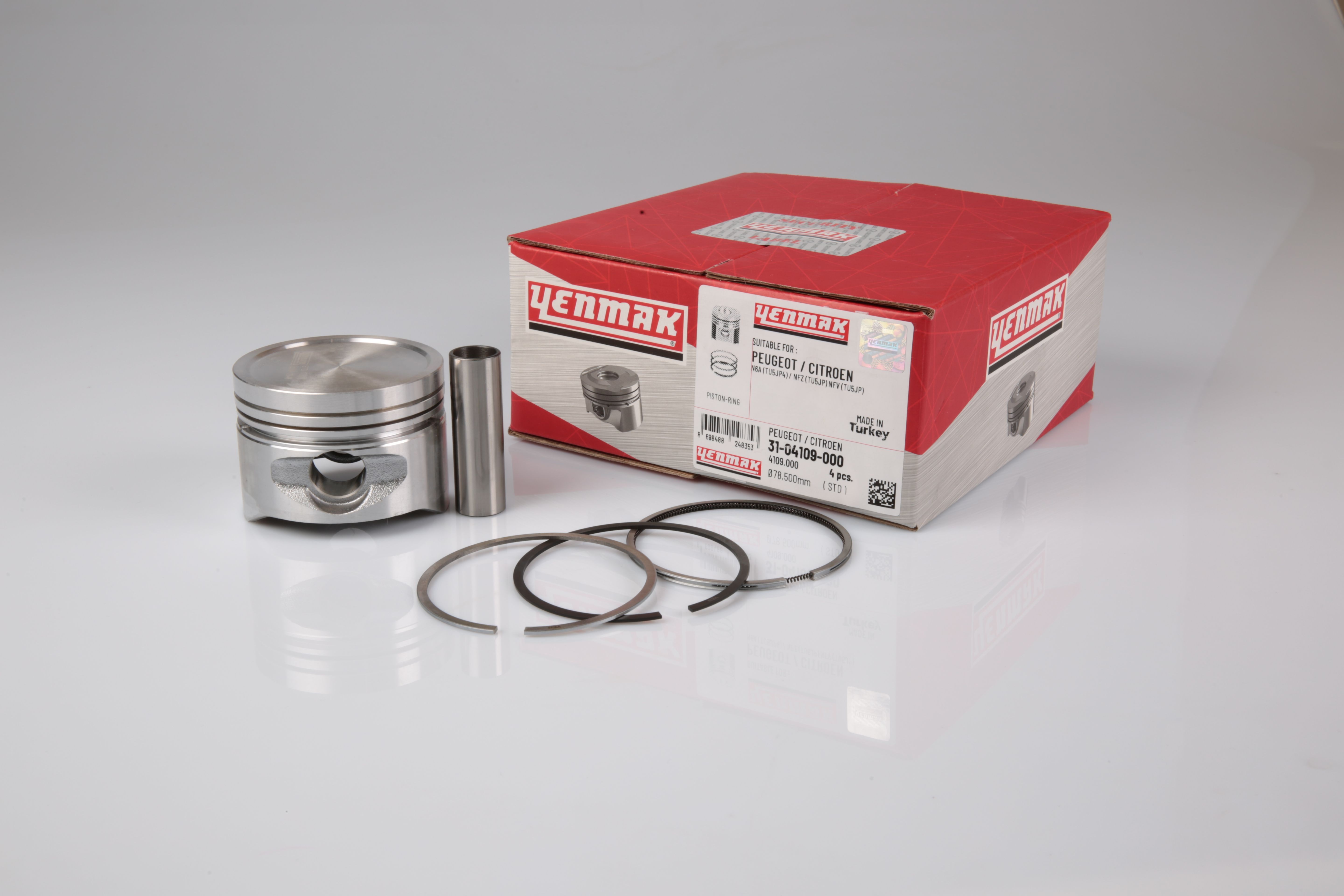 PISTON+SEGMAN 83mm PARTNER-BERLINGO XUD9