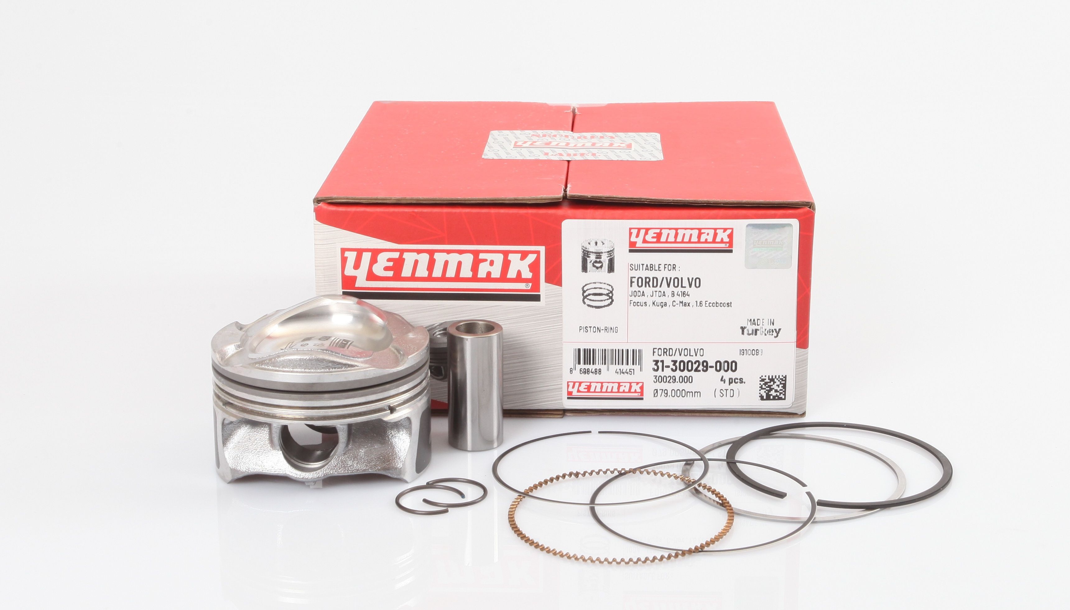 PISTON SEGMAN FOCUS C.MAX KUGA MONDEO 1.6ECOBOOST