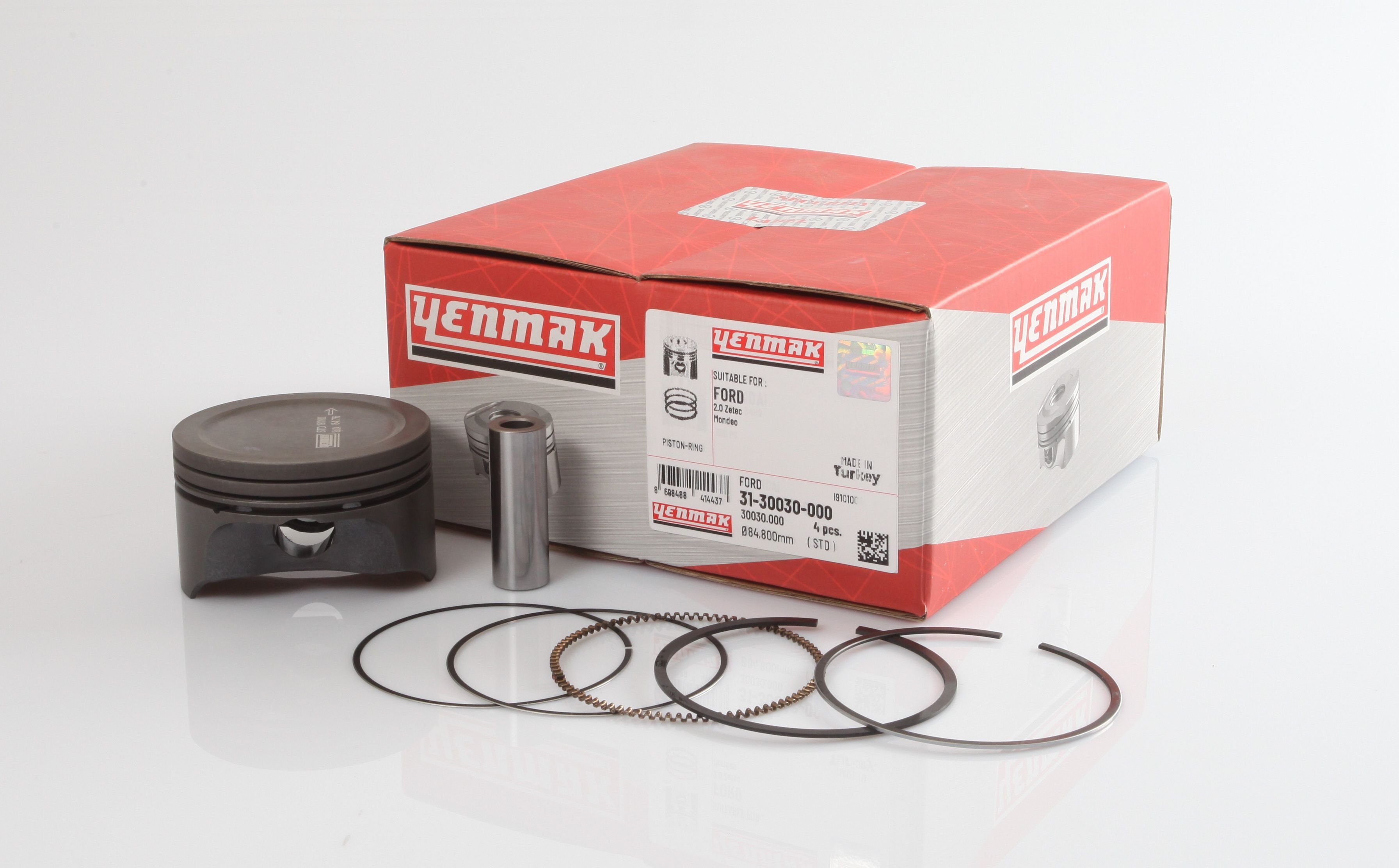 PISTON SEGMANLI 84.80 mm MONDEO 2.0 ZETEC 93>