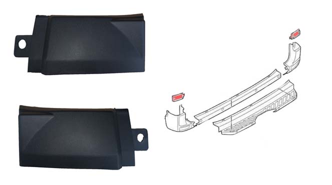 M.SPRINTER/CRAFTER ARKA TAMPON UST KAPAK LH.06-13